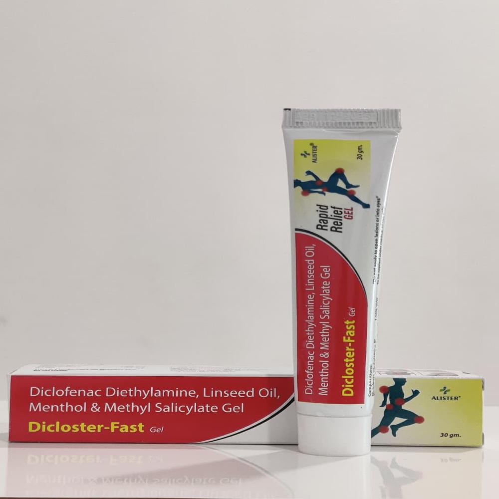 Diclofenac Diethylamine 1.16%, Linseed Oil 3%, Methyl Salicylate 10% & Menthol 5%
