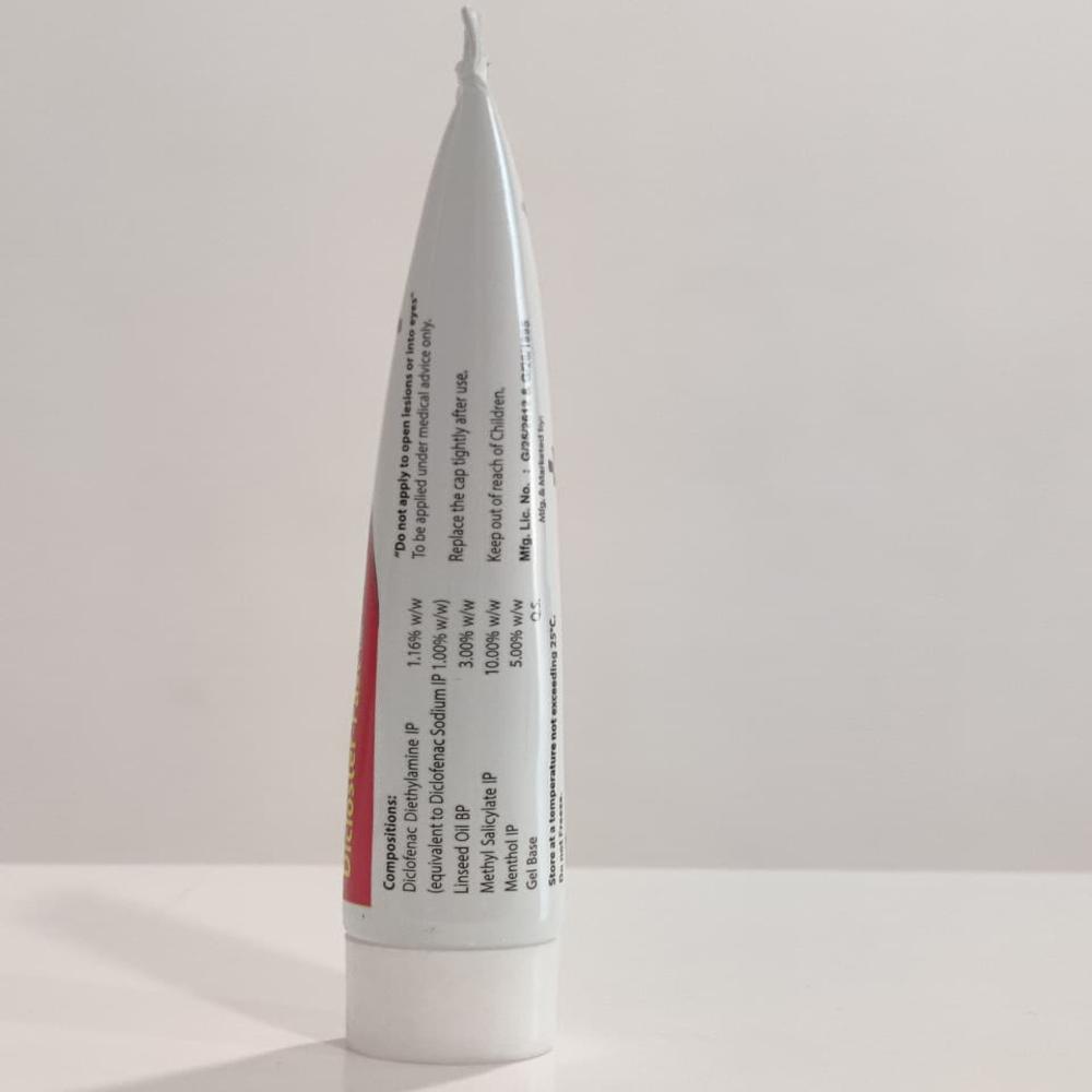 Diclofenac Diethylamine 1.16%, Linseed Oil 3%, Methyl Salicylate 10% & Menthol 5%