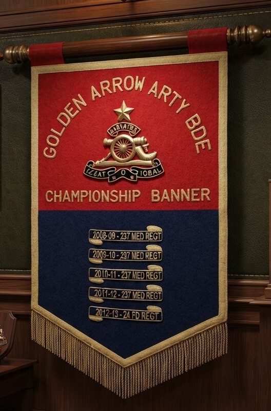 ARTY CHAMPIONSHIP WALL BANNER