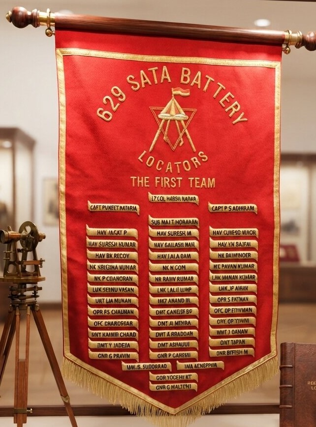ARTY 629 SATA BATTERY WALL BANNER