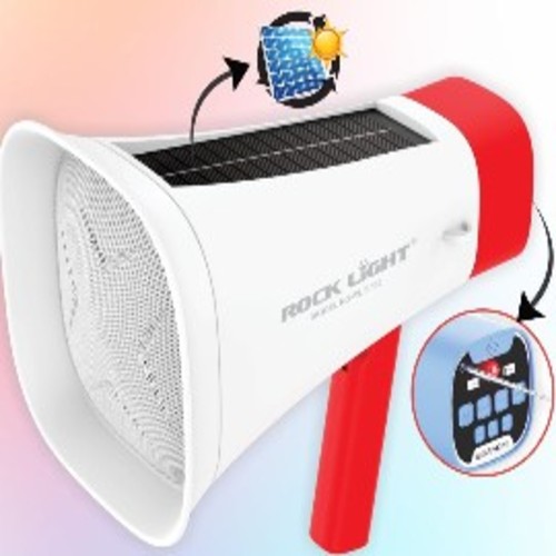 Rock Light RL-S568-D Solar Megaphone