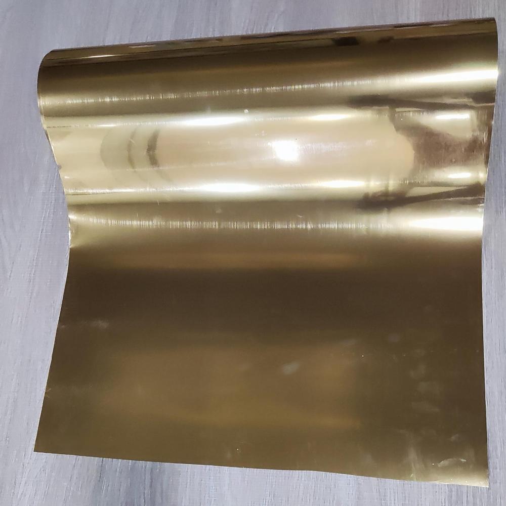 20 Inch Gold Reflective Heat Transfer Vinyl Roll for T-Shirt Printing