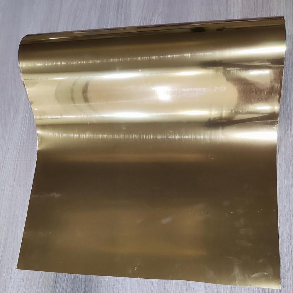 20 Inch Gold Reflective Heat Transfer Vinyl Roll for T-Shirt Printing