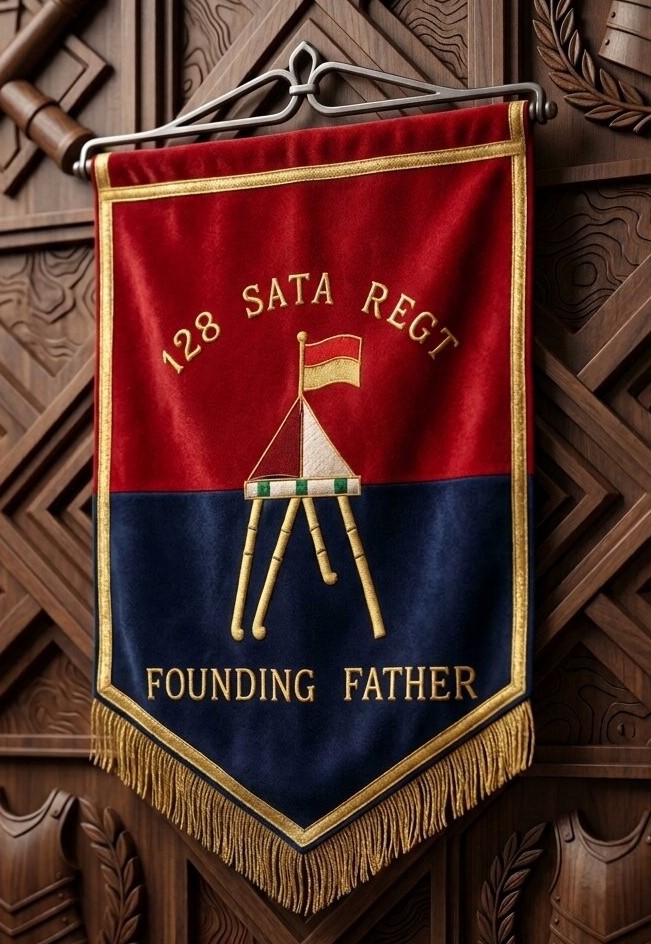 ARTY 128 SATA REGT WALL BANNER