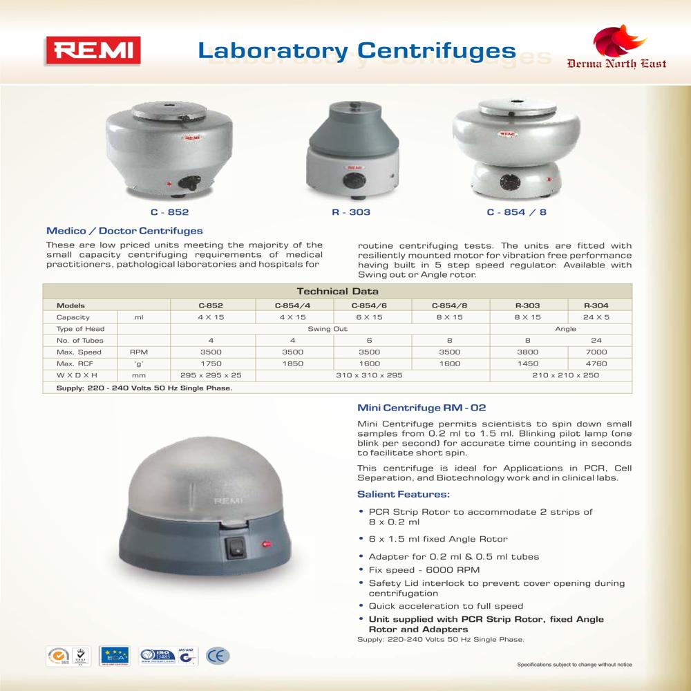 Centrifuge Machine (LABORATORY/MICRO)