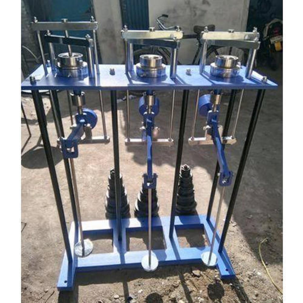 Three Gang Consolidation Test Apparatus - Application: Industrial
