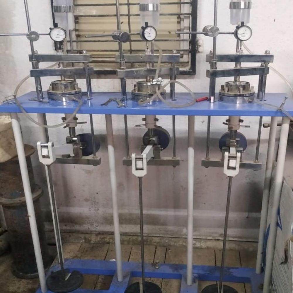 Three Gang Consolidation Test Apparatus - Application: Industrial