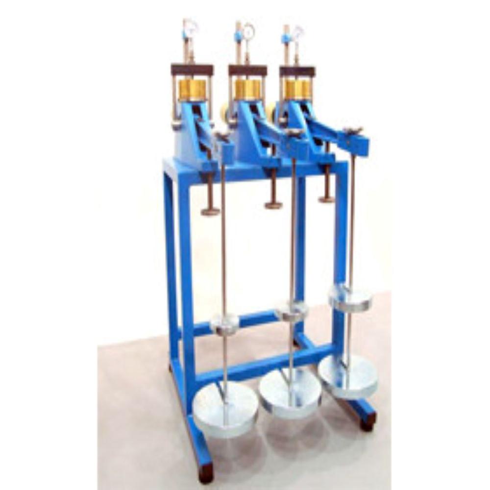 Three Gang Consolidation Test Apparatus - Application: Industrial
