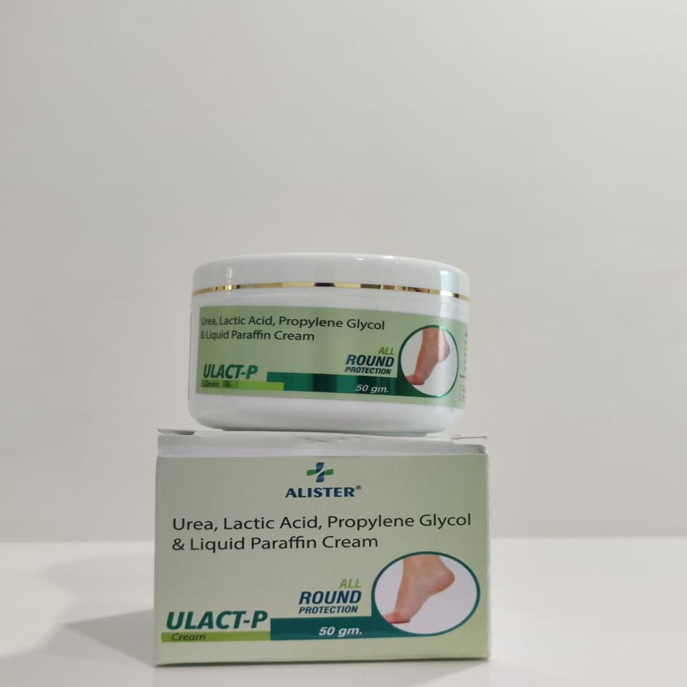 Urea, Lactic Acid, Propylene Glycol & Liquid Paraffin Cream Jar
