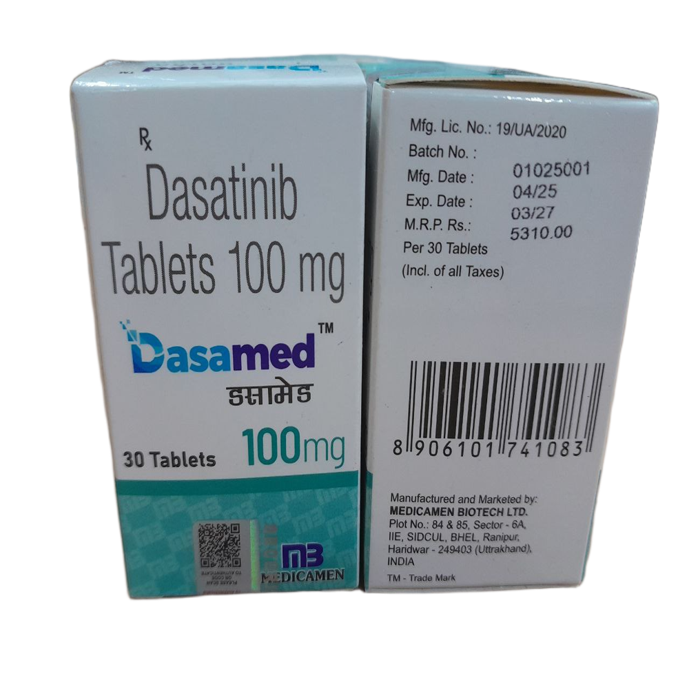 Dasamed 100mg - Dasatinib Tablets