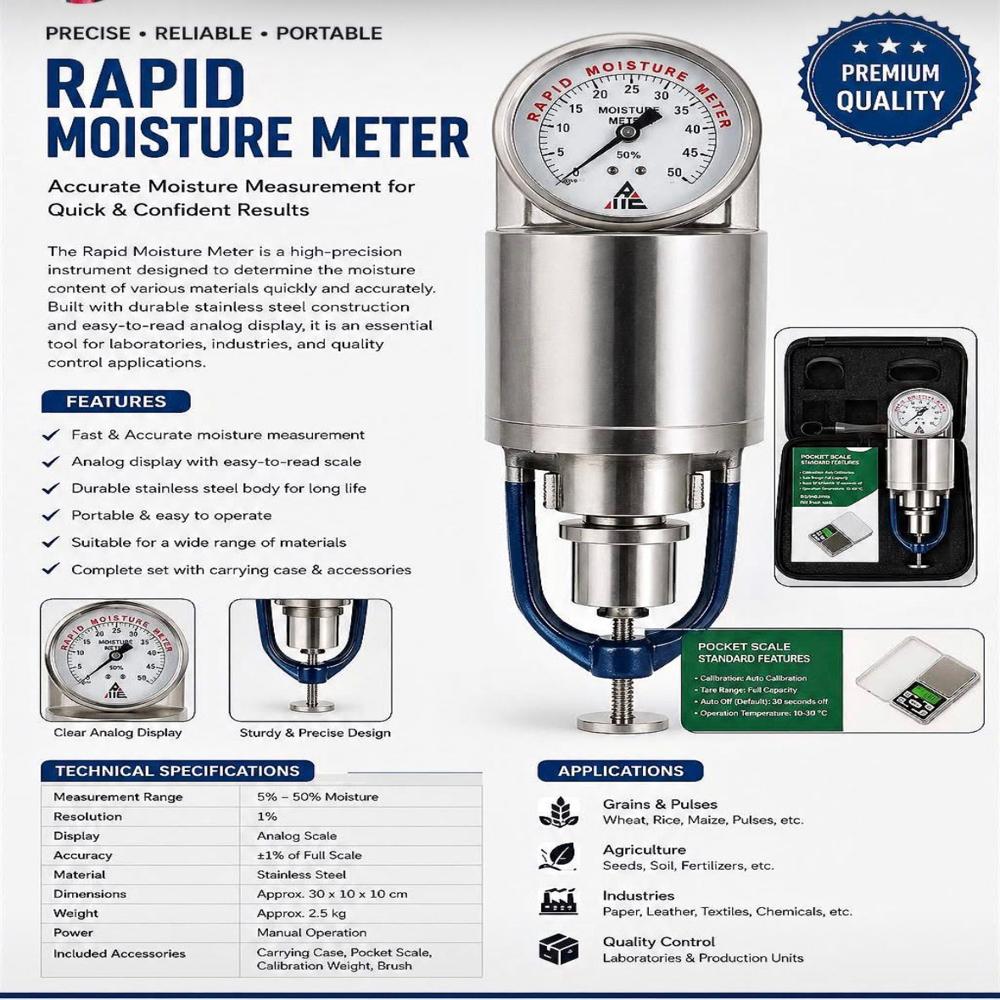 Speedy Rapid Moisture Meter