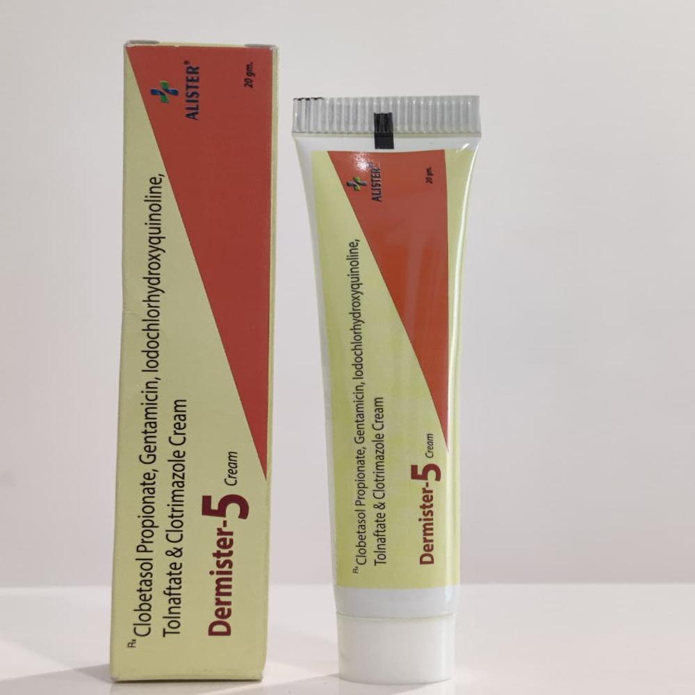 Clobetasol Gentamycin Iodochlorhydroxyquinoline Tolnaftate Clotrimazole cream