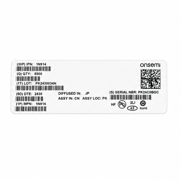 1n914 Diode - Application: Industrial