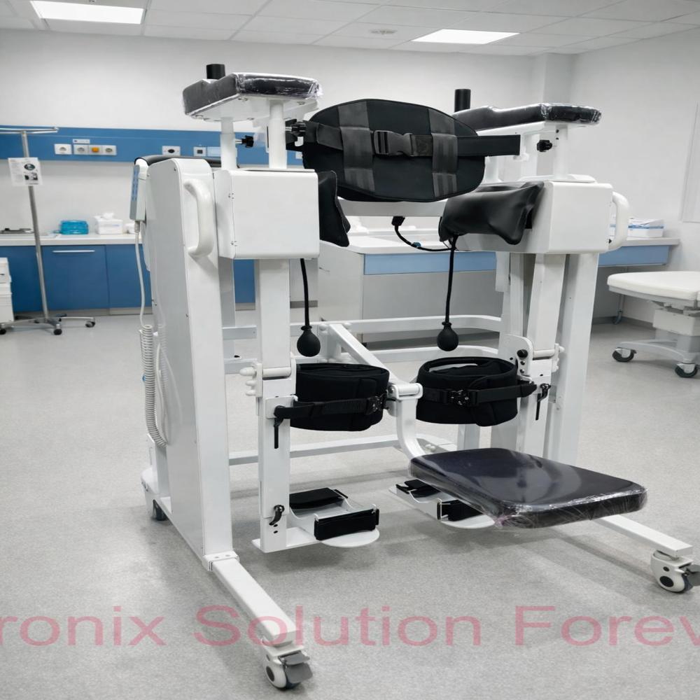 Physiotherapy Exoskeleton Machine for Walking Rehabilitation