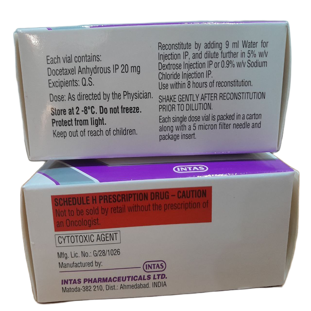 Doceaqualip 20mg - Docetaxel Lipid Suspension Injection