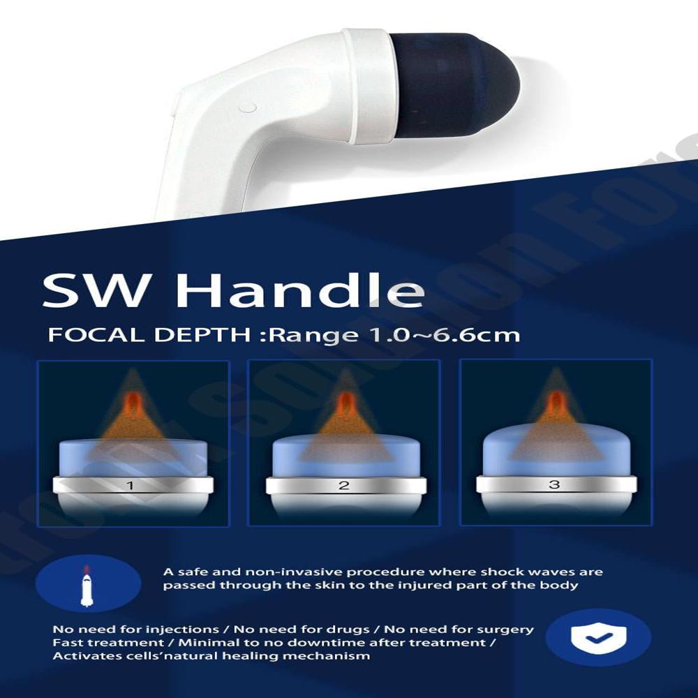 Focus Shockwave Therapy Machine for Physiotherapy