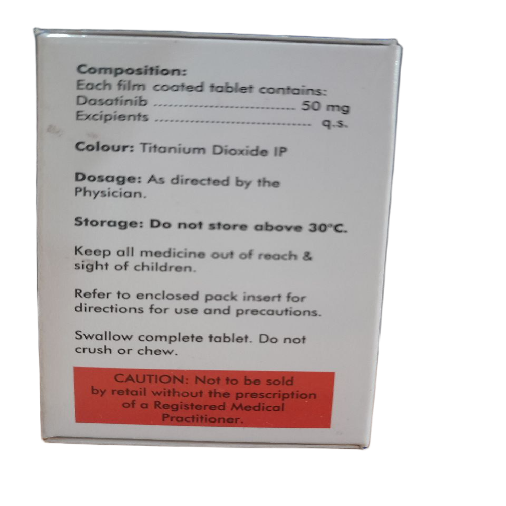 Dasatib 50mg - Dasatinib Tablets