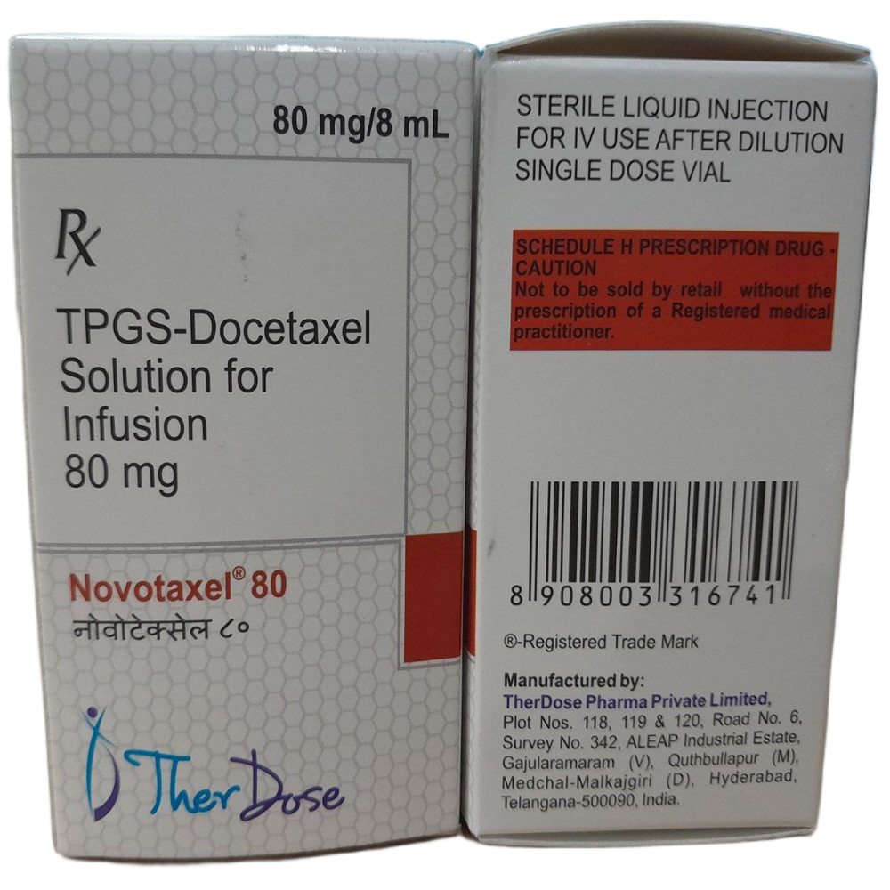 Novotaxel 80mg - TPGS-Docetaxel Injection