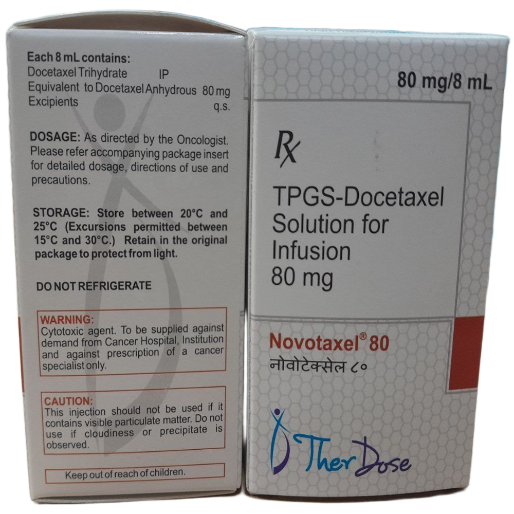 Novotaxel 80mg - TPGS-Docetaxel Injection