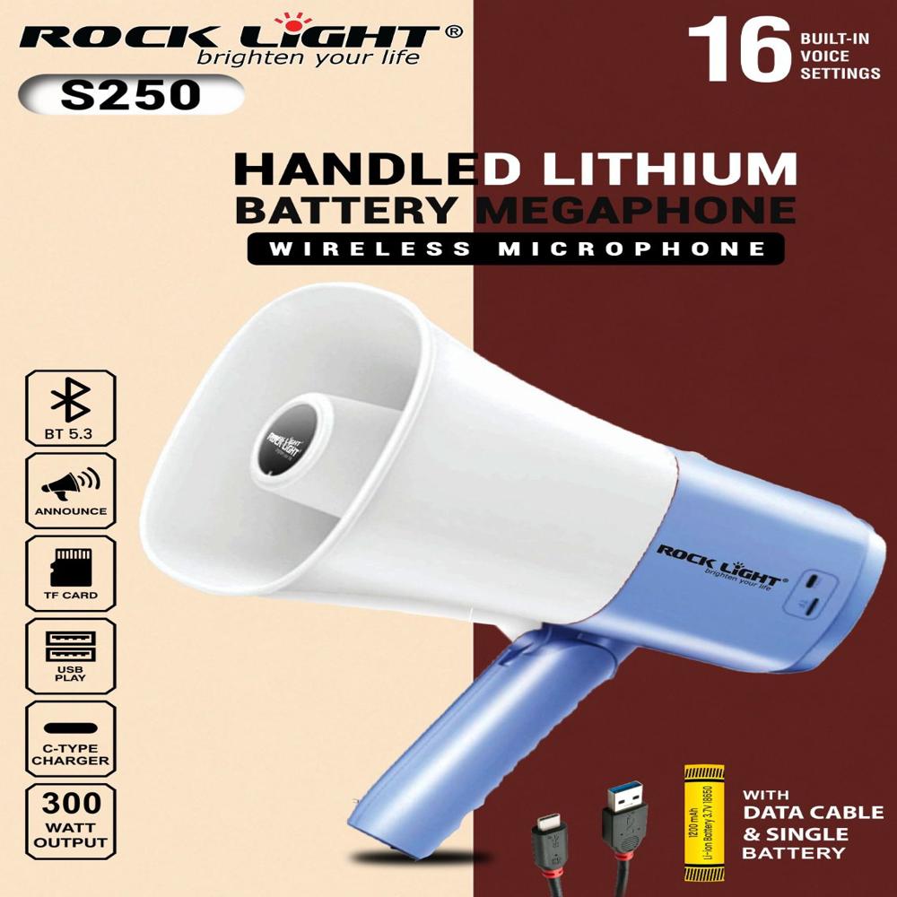 ROCK LIGHT RL-S250 MEGAPHONE