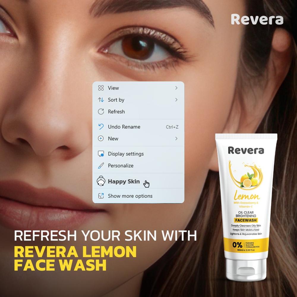 Revera Lemon And Gooseberry Face Wash Derma Company Franchise