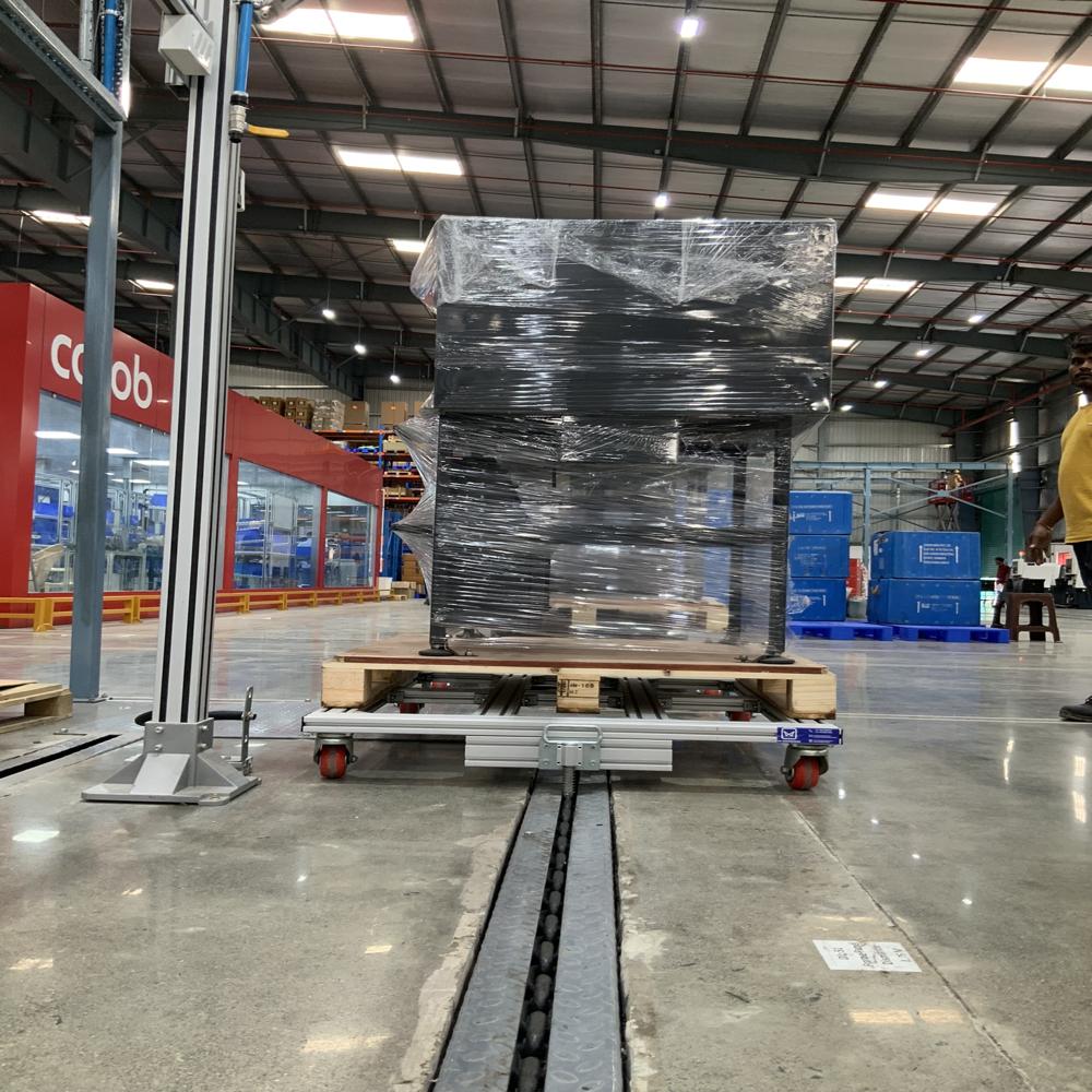 Two Line Floor Conveyor System