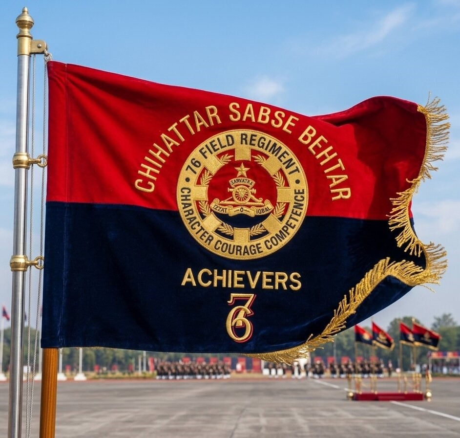 76 FIELD REGIMENT FLAG