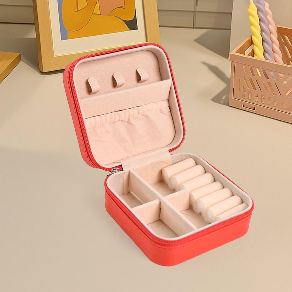 Portable Jewelry Storage Organizer Box (1 Pc)