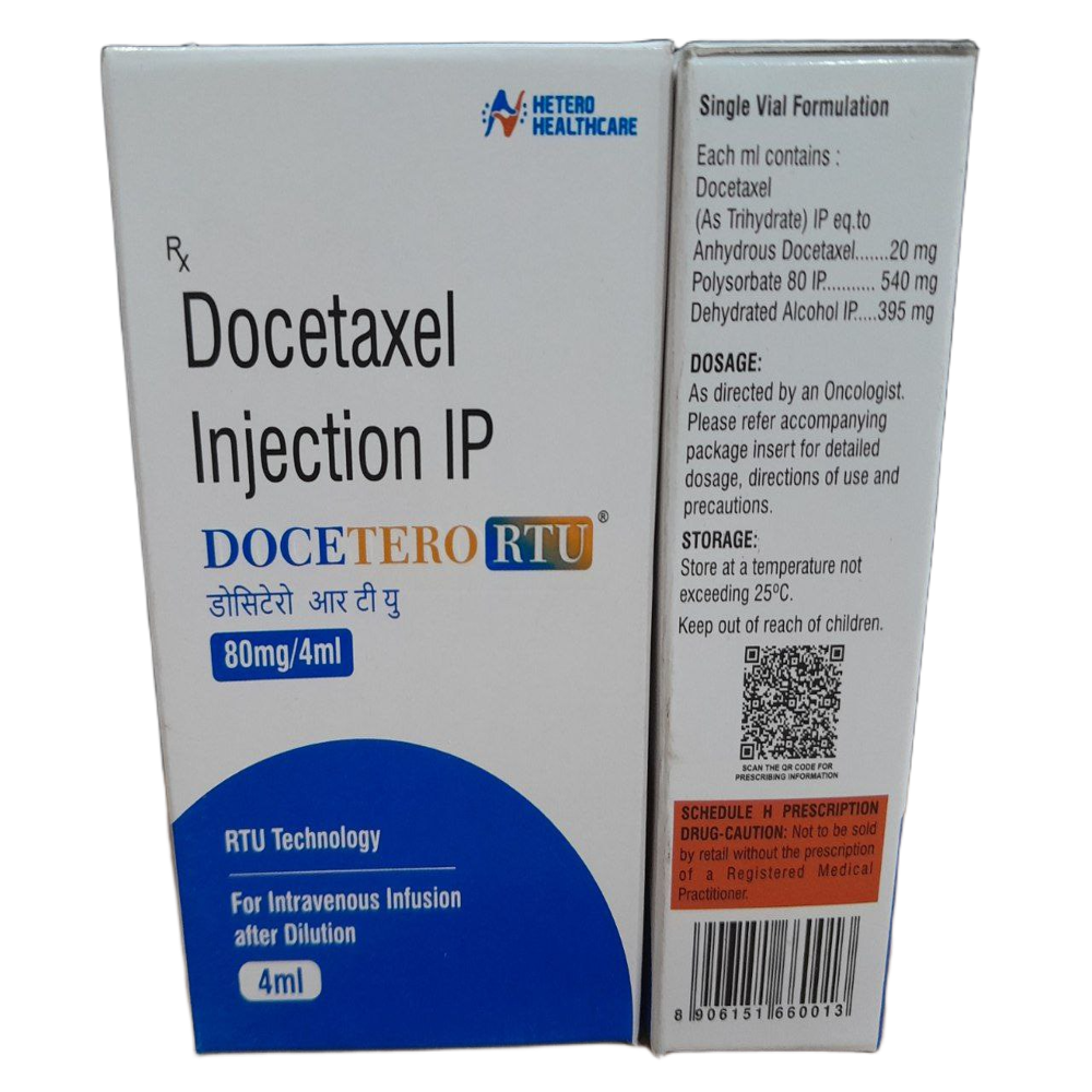 Docetero Rtu 80mg - Docetaxel Injection