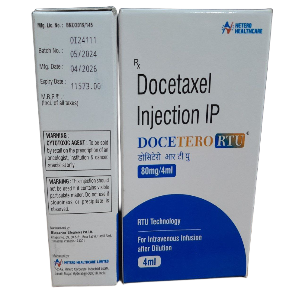 Docetero Rtu 80mg - Docetaxel Injection