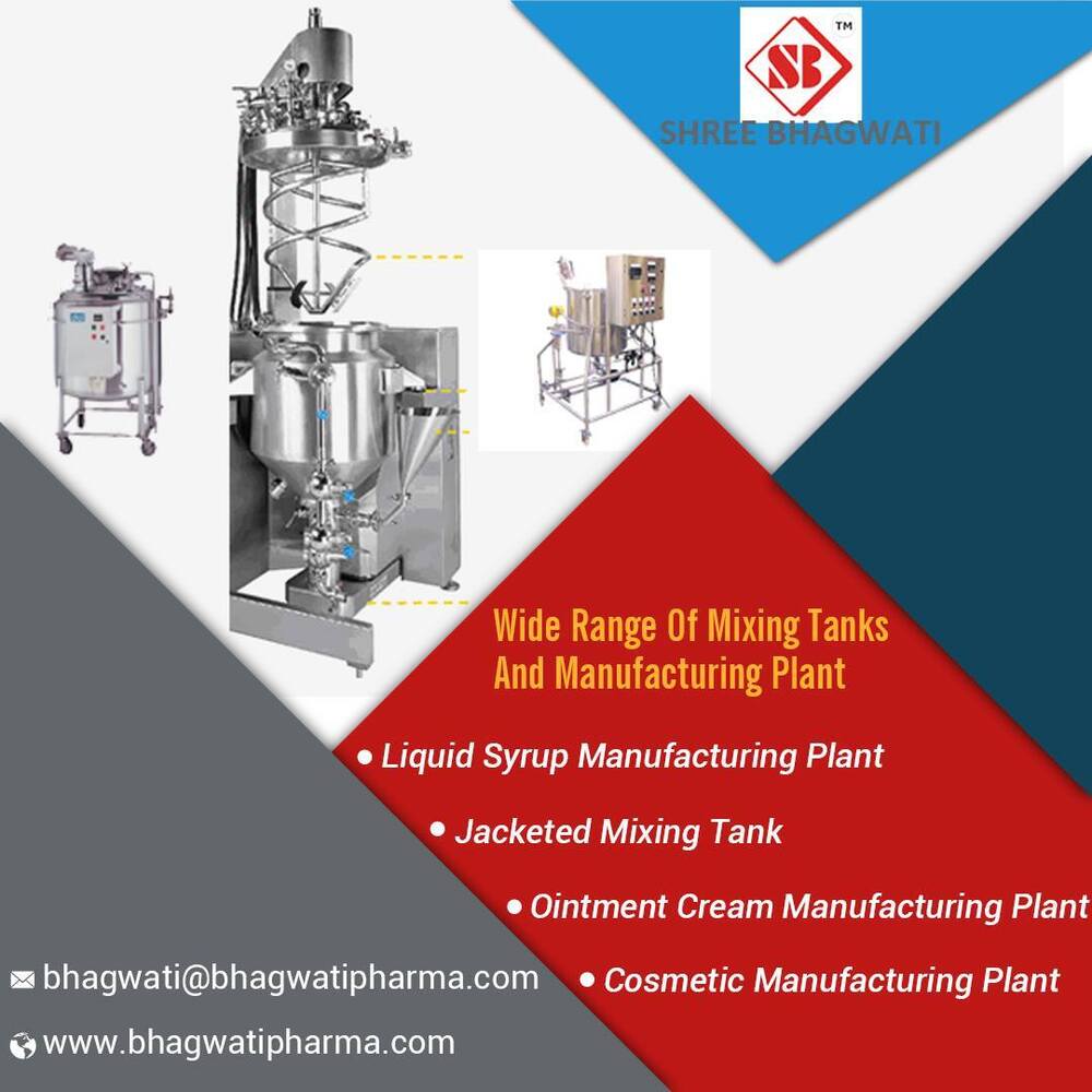 Mixing Tanks - 50 - 10000 Ltr