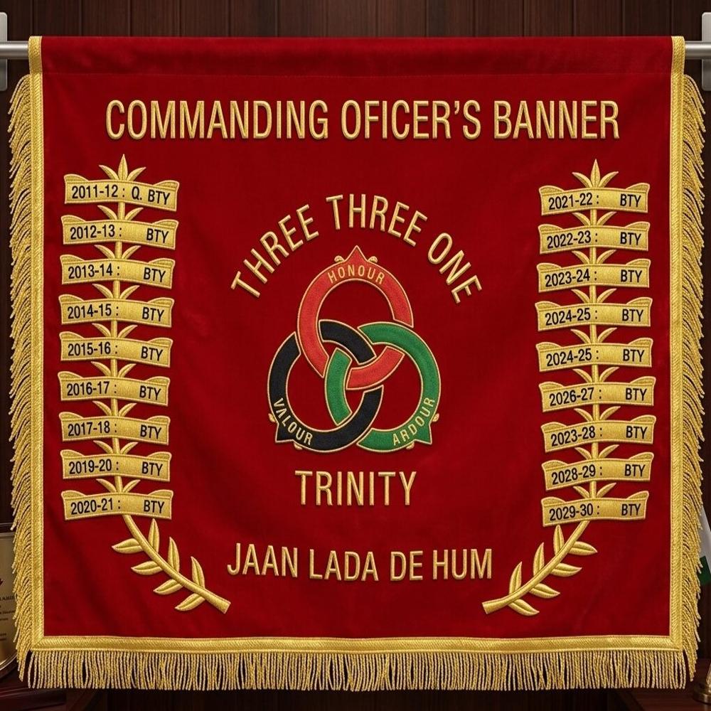 COMMMANDING OFFICER'S BANNER