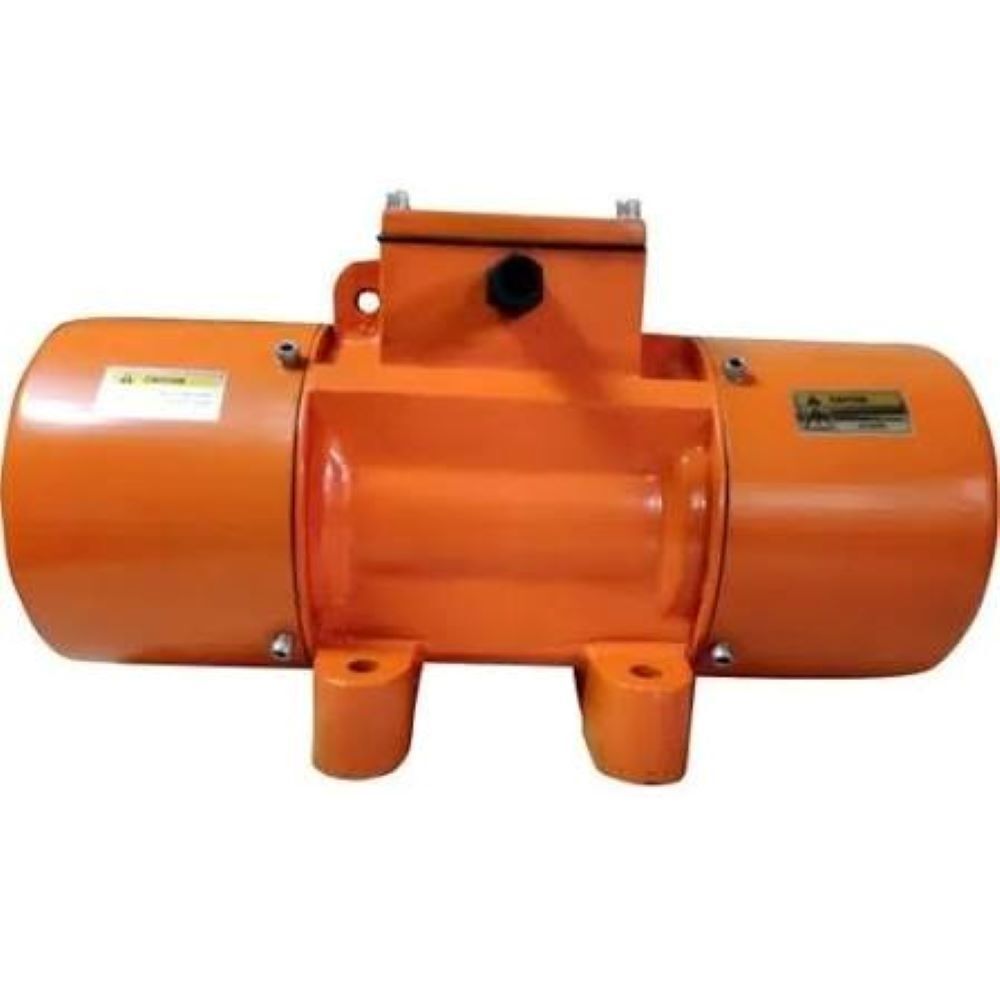 SHUTTER VIBRATORS - Mild Steel, 60mm Needle Diameter, Orange, 1-2 HP Electric Motor, Manual Control, IP55 Protection, Powder Coated, Rotary Vibration