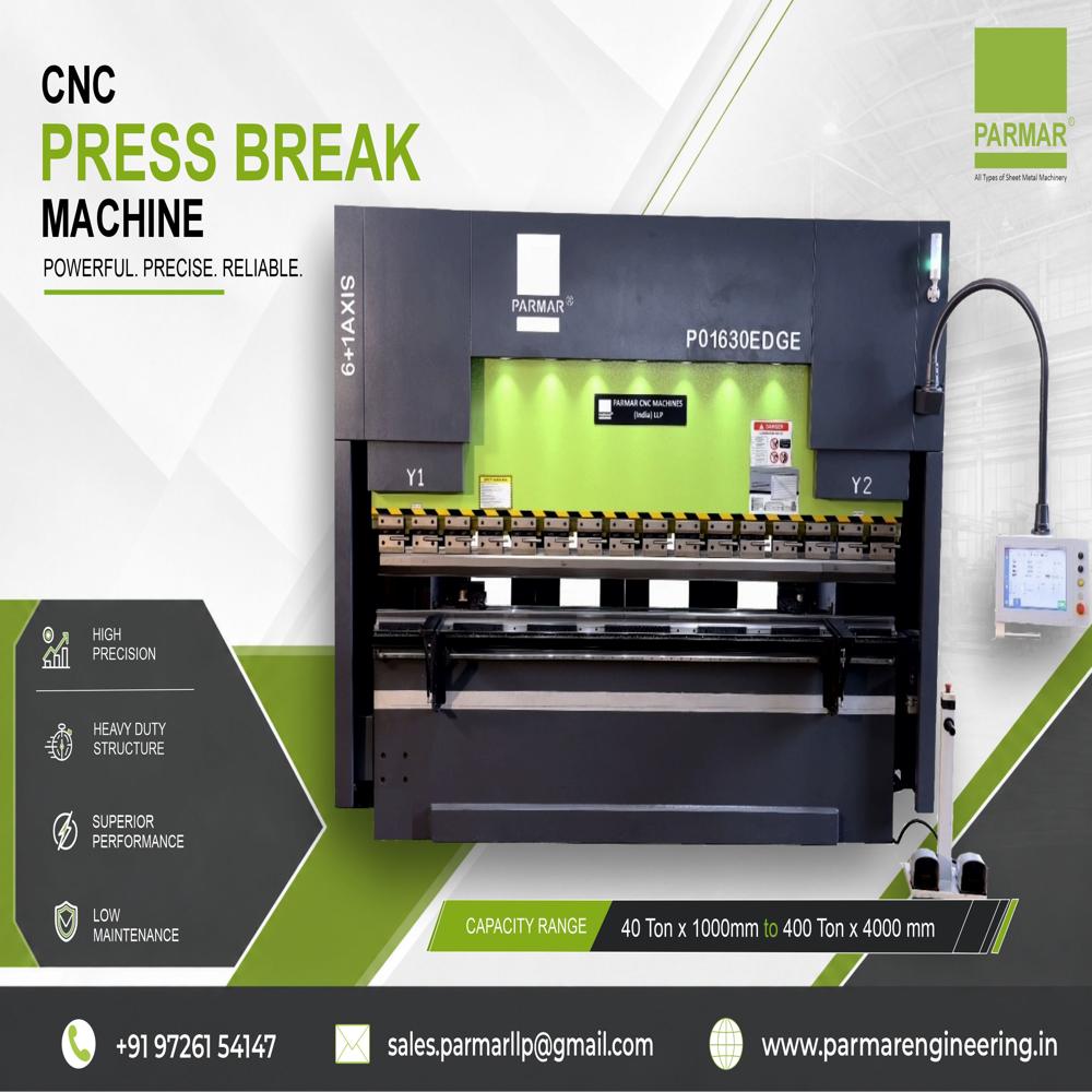 EDGE CNC Press Brake Machine | Hydraulic Sheet Metal Bending Machine Manufacturer