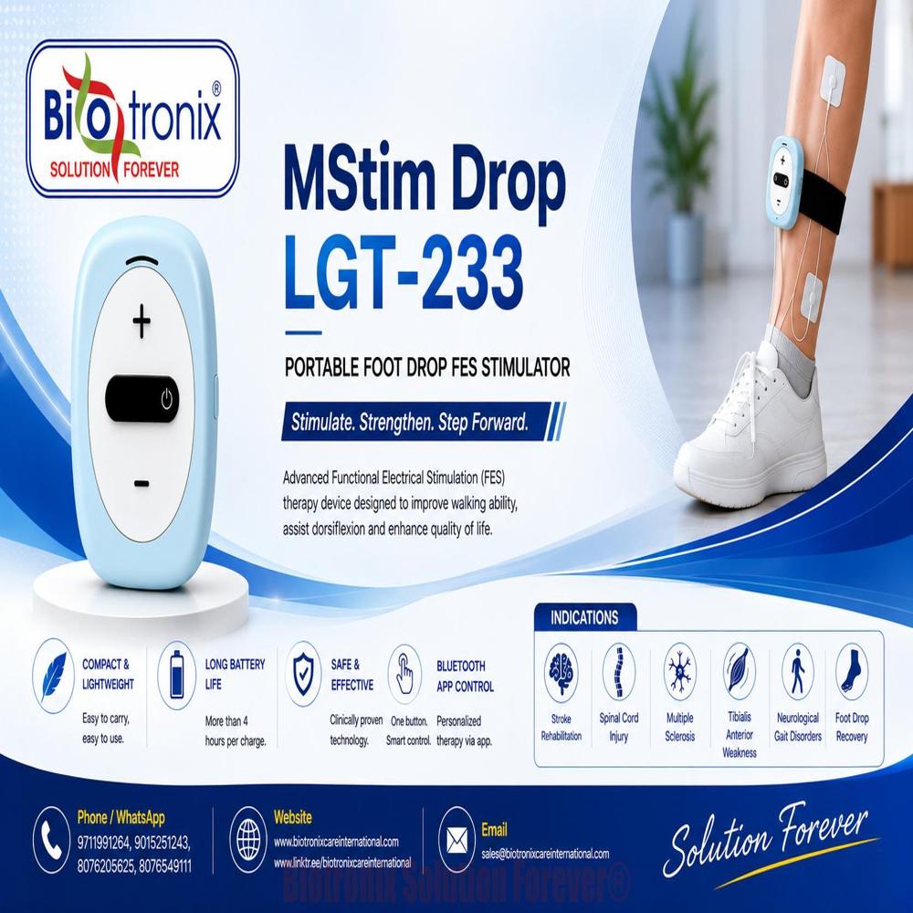Portable Electro-Stimulation Device for Lower Limb Rehab