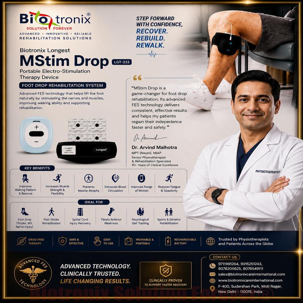 Portable Electro-Stimulation Device for Lower Limb Rehab