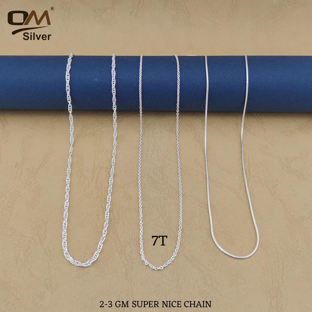 Silver Chain - Gender: Men