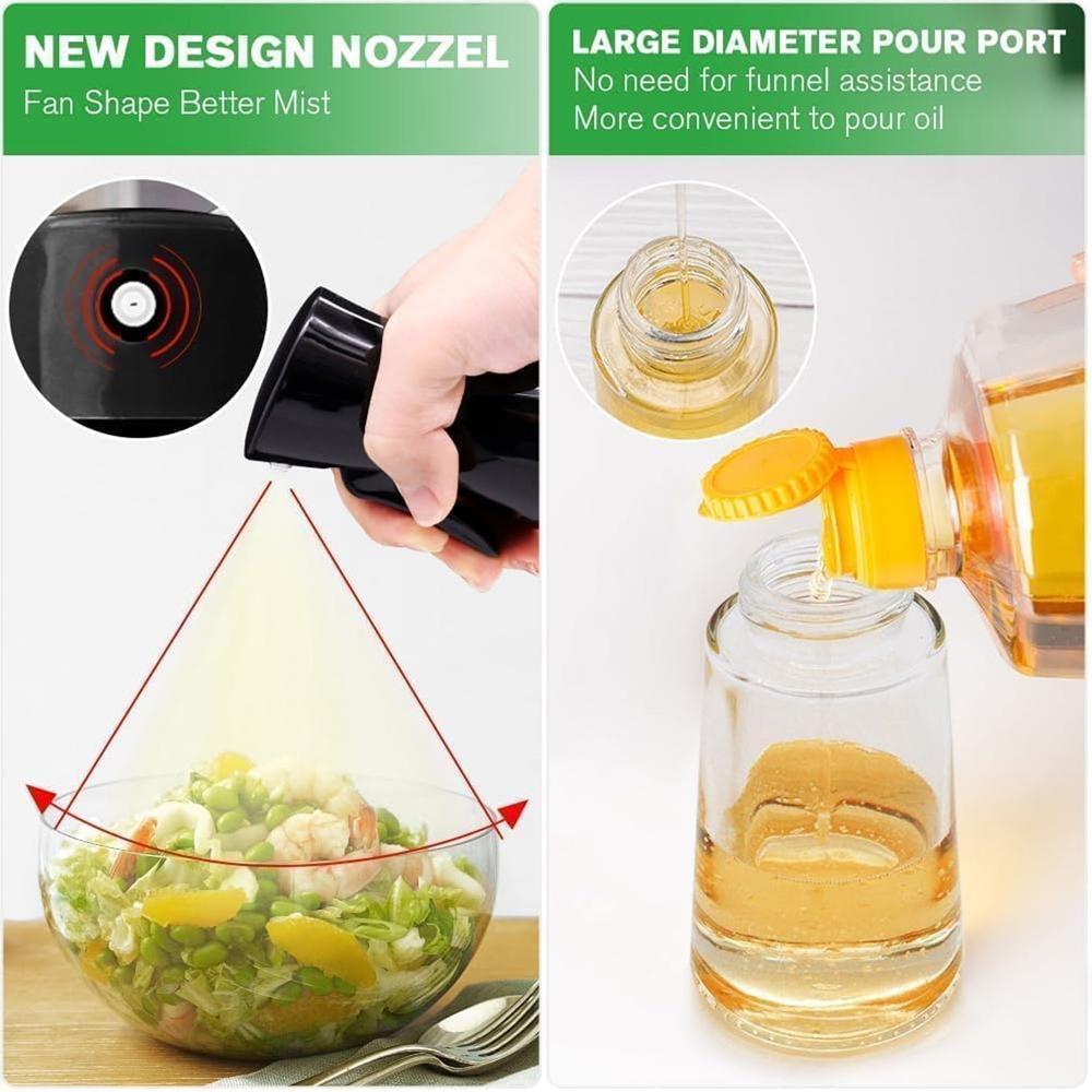 Plastic Oil Dispenser Bottle Spray (1 Pc / 200 ml Approx)