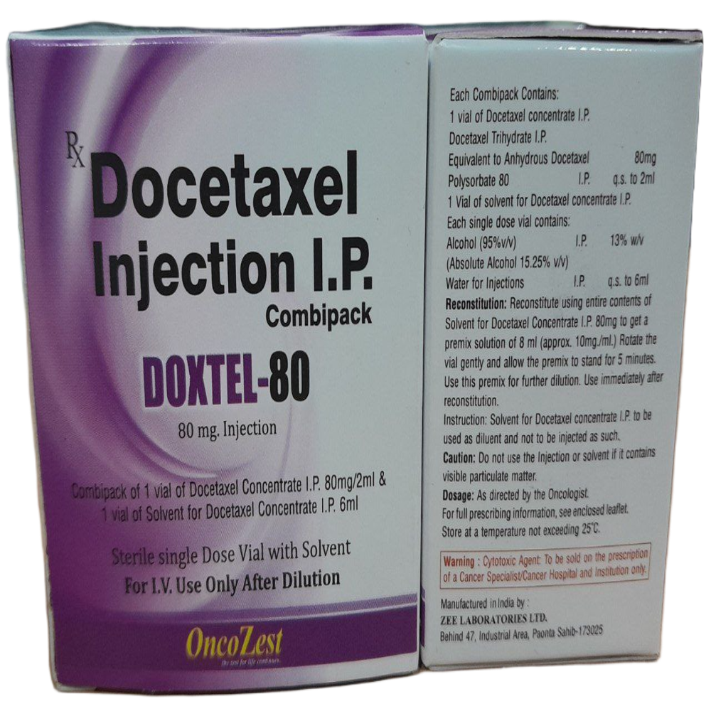 Doxtel 80mg - Docetaxel Injection