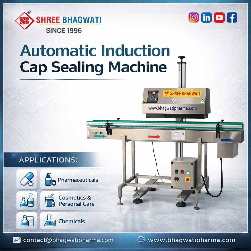 Induction Cap Sealing Machine