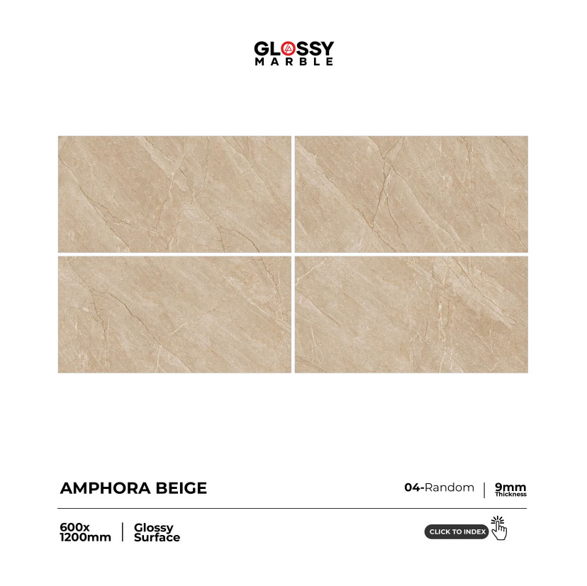 Golden Aura Glossy Vitrified Tile