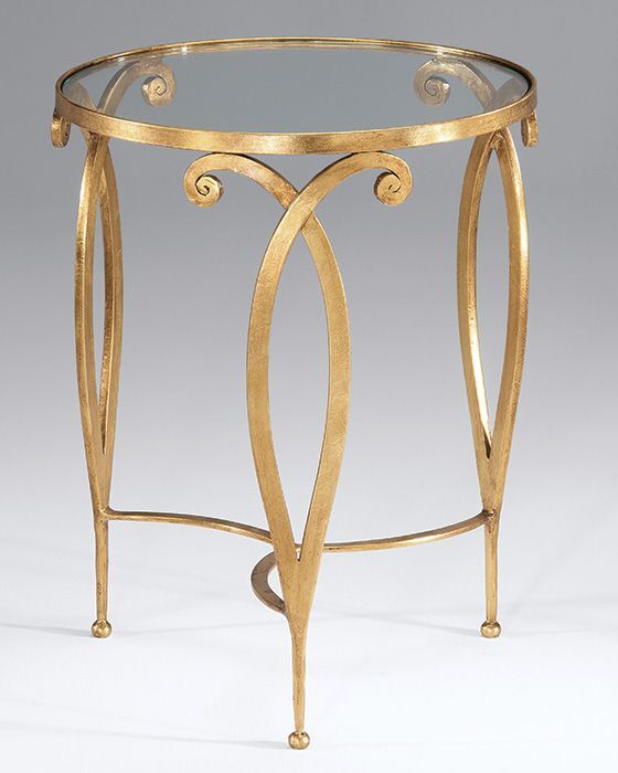 Iron Table - Color: Black / Metallic / Painted