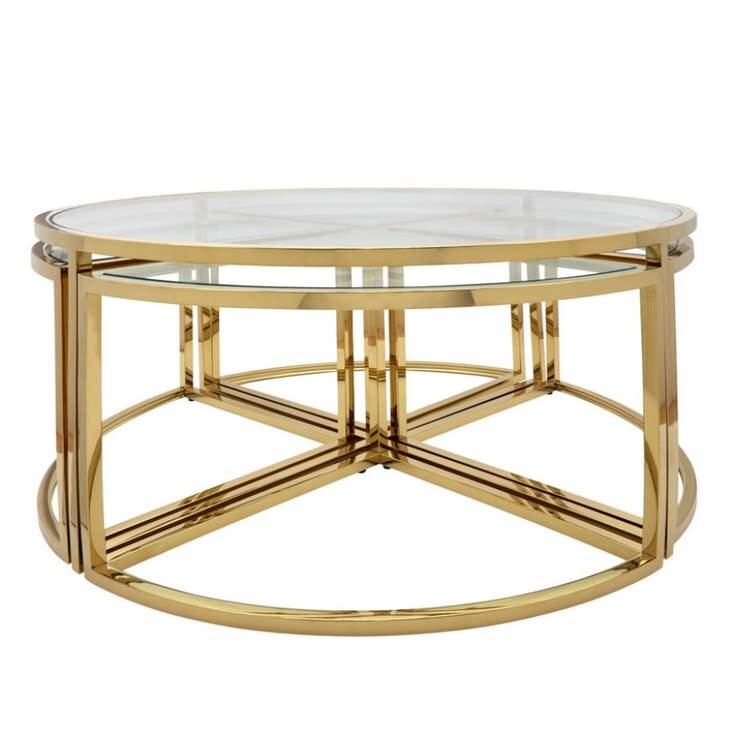 Iron Centre Table - Color: Copper Color