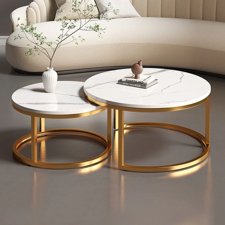 Iron Centre Table - Color: Copper Color