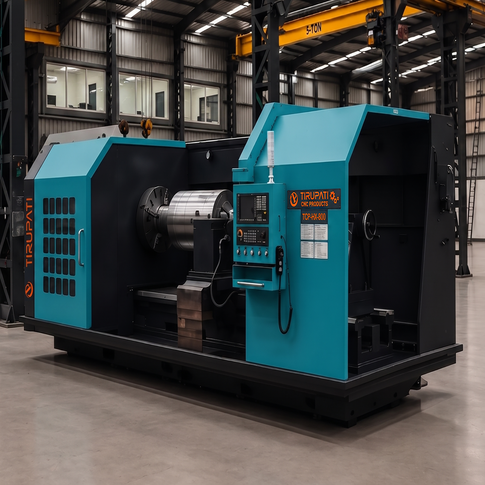 CNC LATHE MACHINE - TCP-HX-800-2500