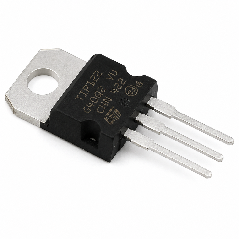 TIP122 NPN Darlington Power Transistor 100V 5A TO-220 High Gain Switching Transistor