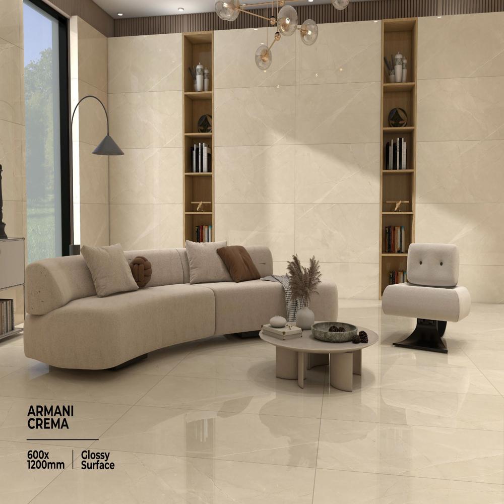 glossy vitrified tile