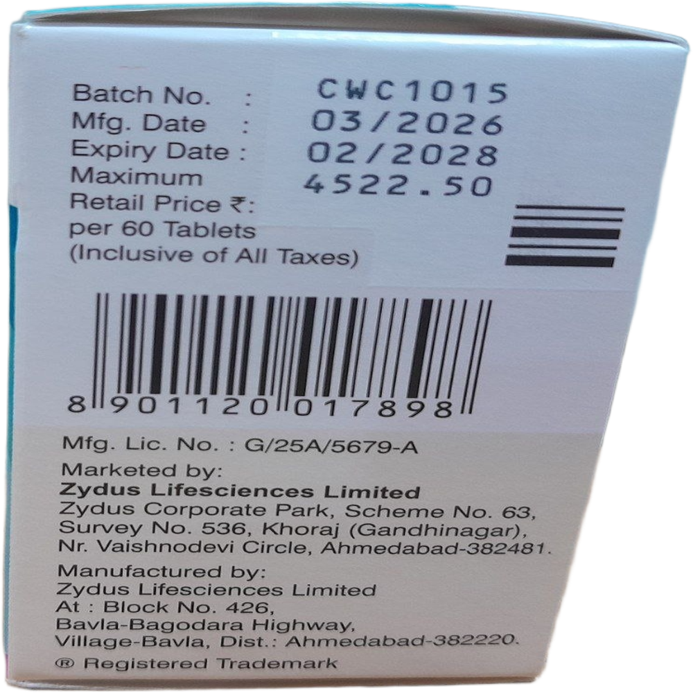 Spnib 70mg - Dasatinib Tablets
