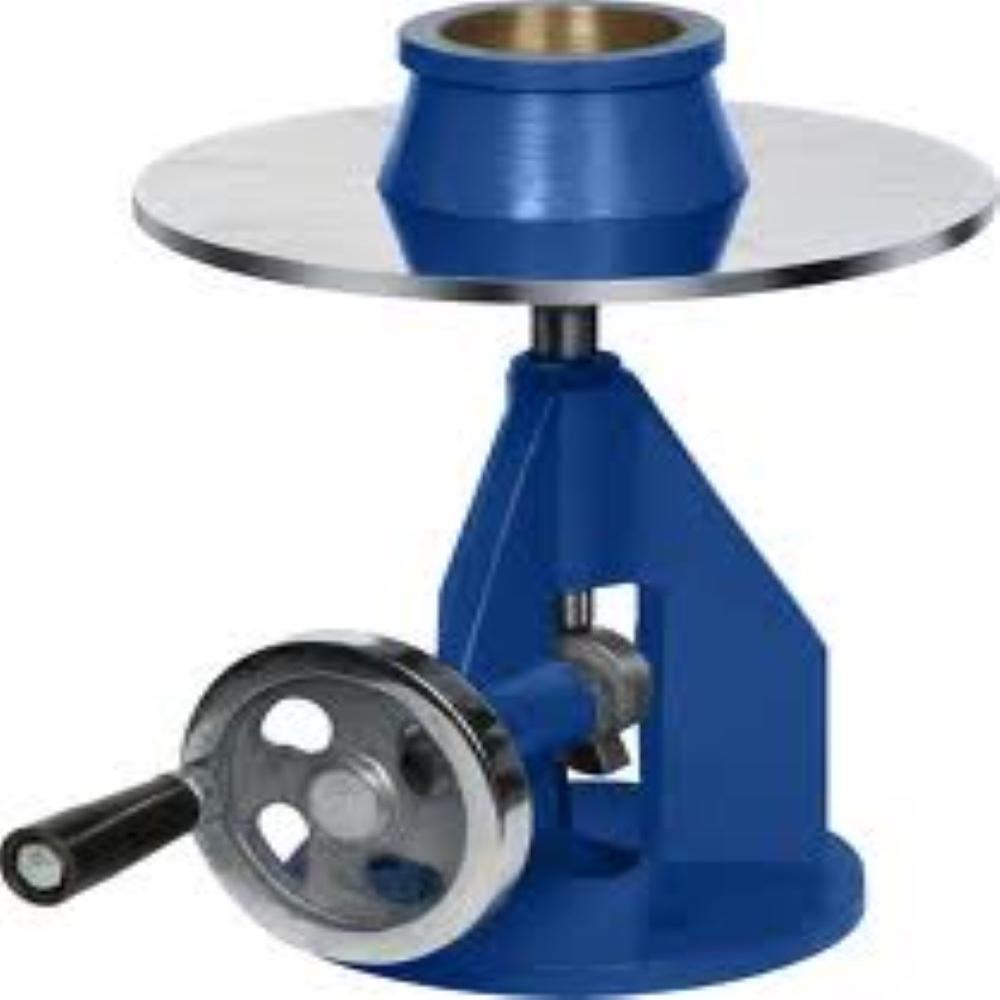 Concrete Flow Table Hand Operated