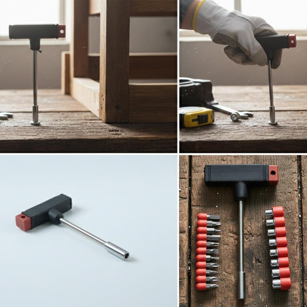T Handle Screwdriver Tool Kit Set (1 Set)